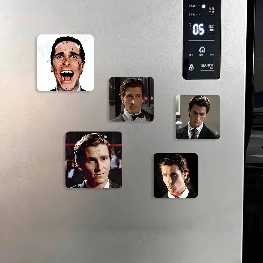 

Patrick Movie A-American P-Psycho Magnet Refrigerator Fridge Sticker for Home Decor DIY Wall Decor
