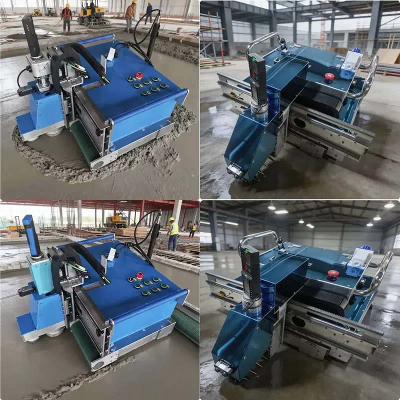 Industrial Machinery Automatic Indoor Tile Laying Mini Dry Screed Leveling Equipment