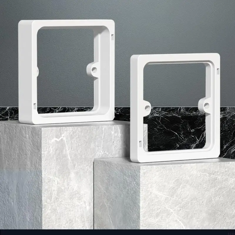 2025 Kotak Listrik Single Geng Single Extender Square Spacer Spacer Soket Tunggal Mudah Digunakan