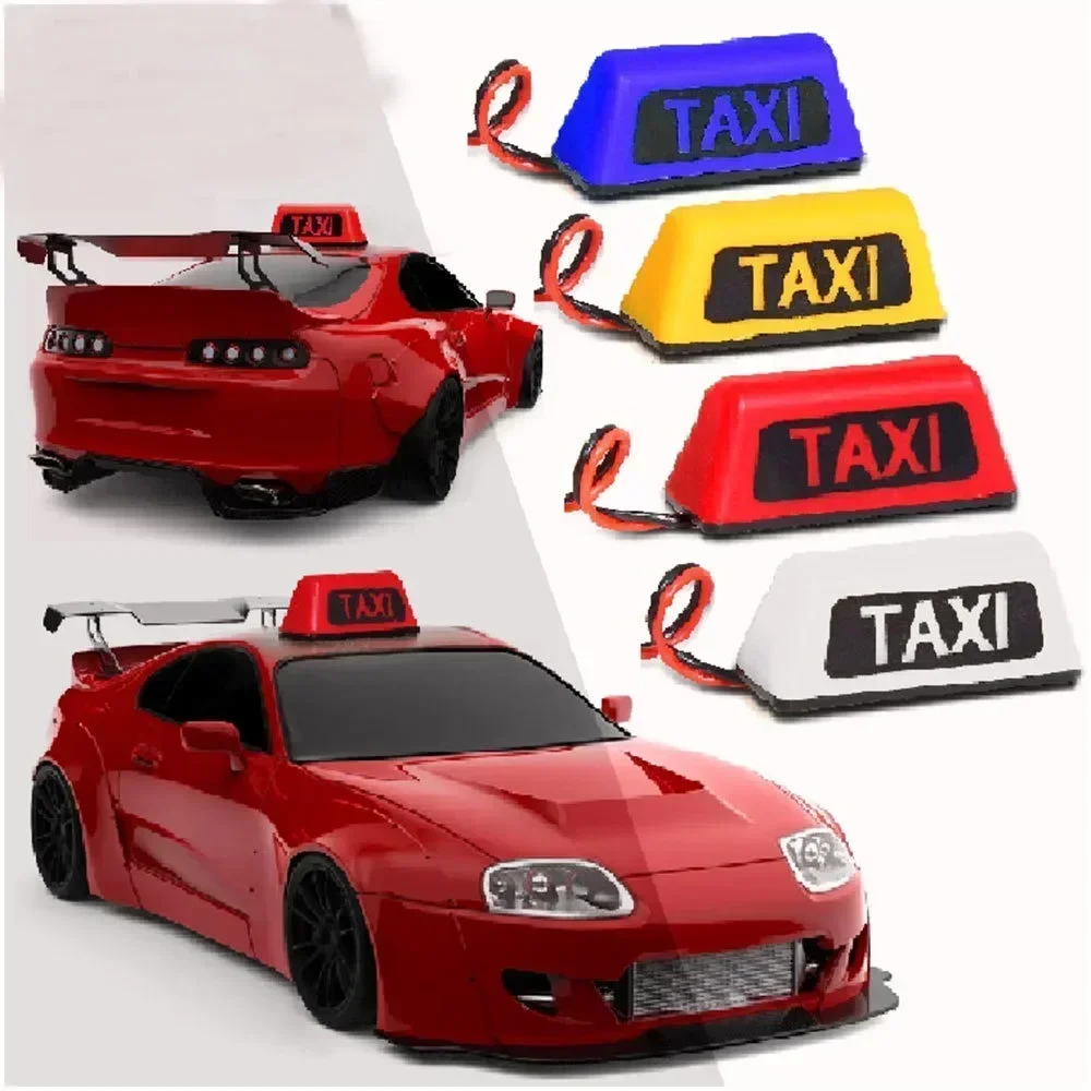 TAXI Autodaklicht Universeel Voor RC Auto 1/10 RV 1/8 Klimmen Voertuig Apv DIY Retrofit RC Auto R160