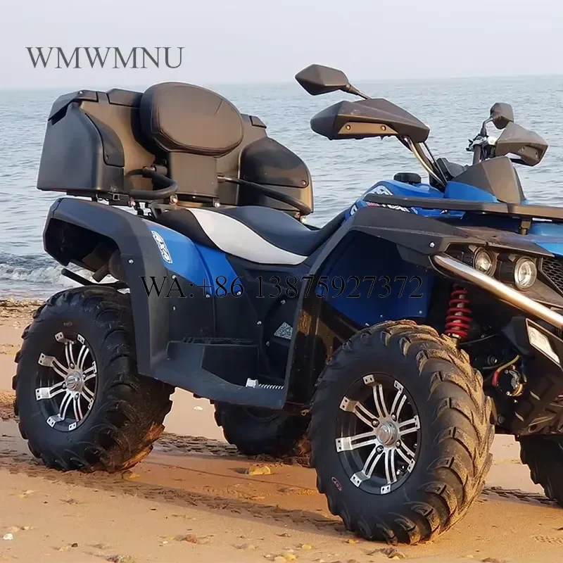 Wmwmnu for BPR ATV Top Case Box Storage Bag Waterproof Rear Trunk Luggage Carrier for Quad Bike Off Road Motorcycle