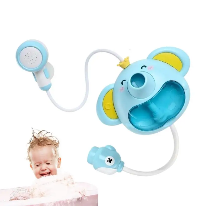 Elephant Water Sprayer Bathtub Toy Bath Bubble Toy Bathtub Sprayer Bubble Maker For Travel Bathtub Toys