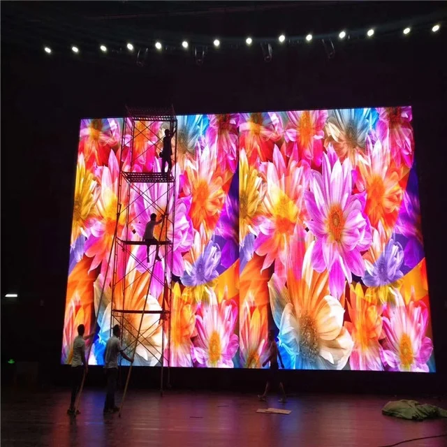 Hot Sale P1.95 Indoor Rental LED Screen High Quality Full Color Commercial Video Wall