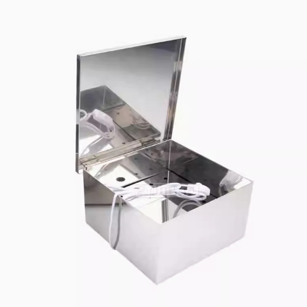 Caja de bombillas de acero inoxidable, horno de cocina, secador de algas marinas para Sushi, horno de secado a prueba de humedad, tamaño compacto para uso en cocina