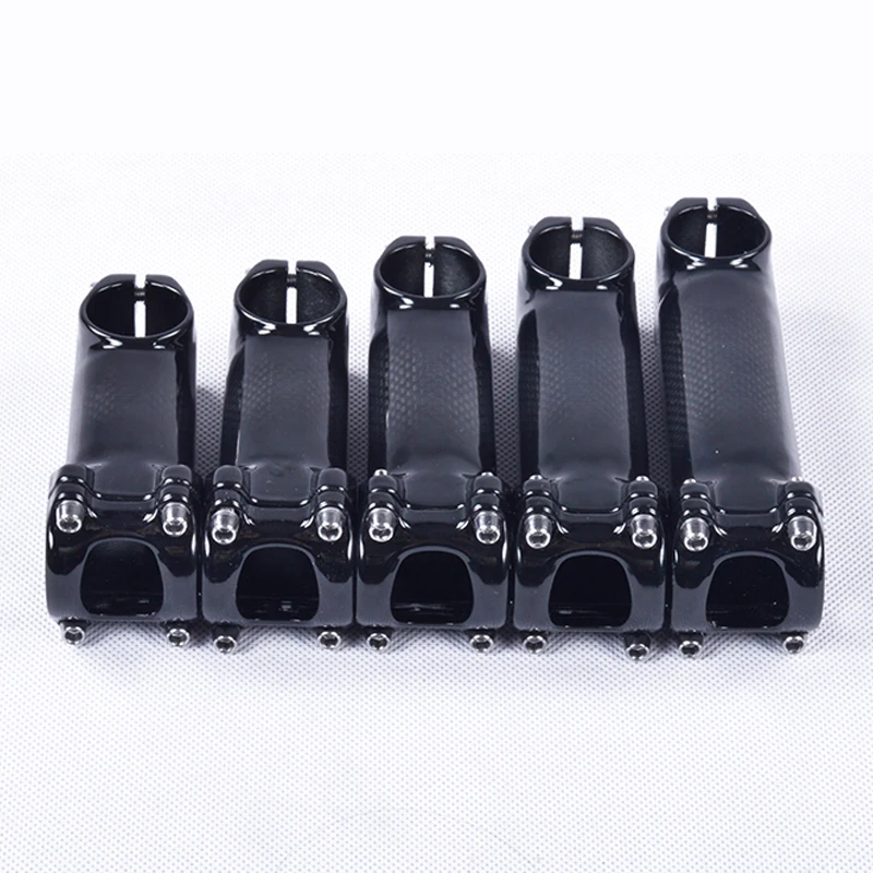 Aluminium Alloy Bicycle Stem, Road Bike, MTB, 3K, Carbon Fibre, 31.8mm, 80mm, 90mm, 100mm, 110mm, 120mm, Bicycle Parts, New