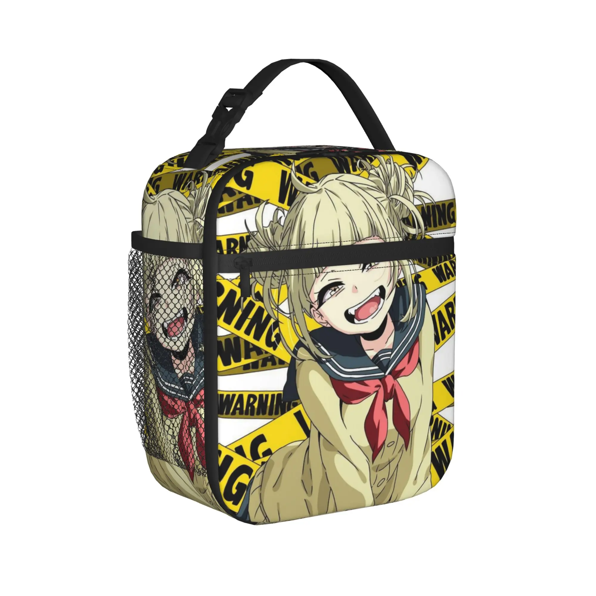 Insulated Lunch Bags MHA Manga Himikos Togas Merch  Storage Food Box New Cooler Thermal Bento Box For School