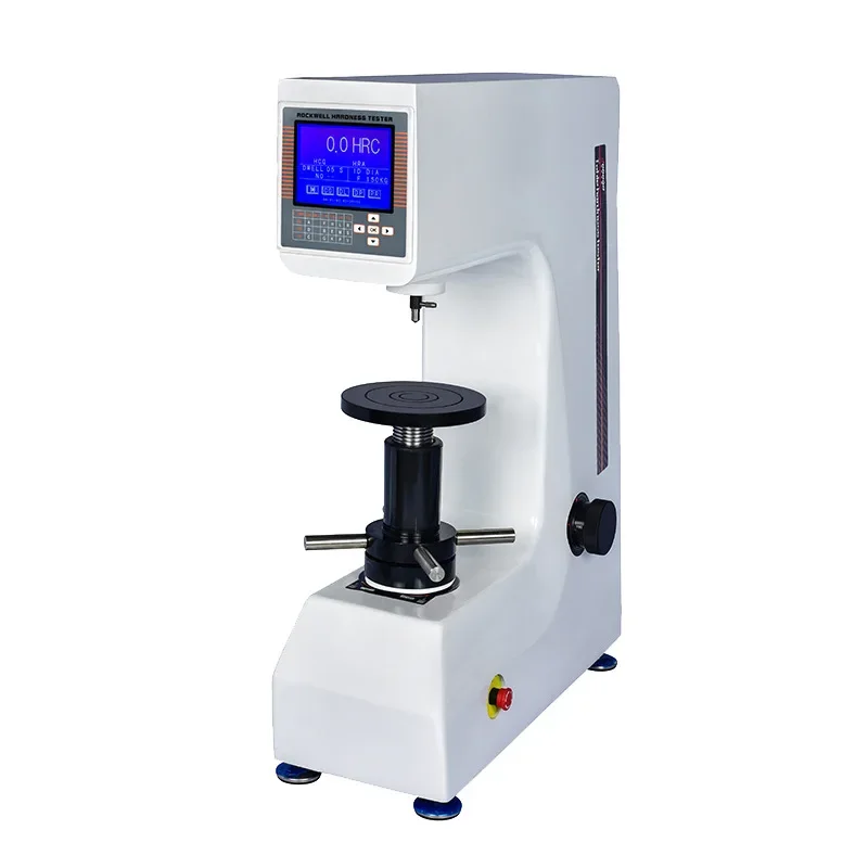 Rockwell Hardness Tester HRS-150 Die Steel Heat Treated Metal Cast Iron Touch Screen Hardness Tester