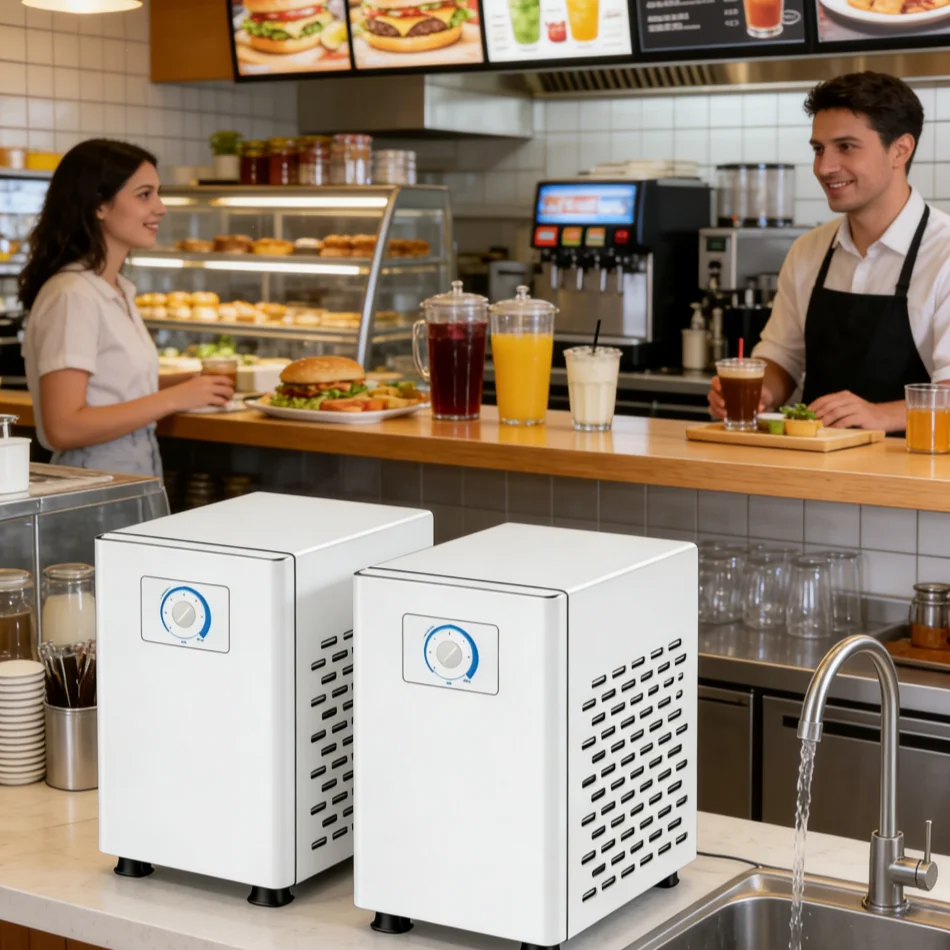Desktop Water Chiller Under Sink Electric Commercial Water Cooler Stainless Steel DIY Hotel Household Mini Dispenser Machine