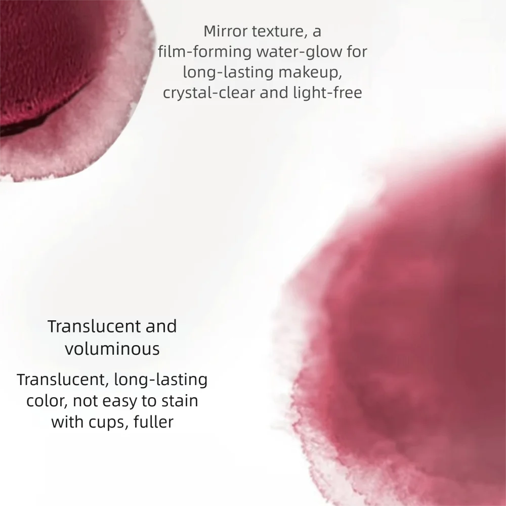 Non-stick Cup Nude Lip Glaze Pseudo Natural Color Development Lip Gloss Waterproof Long-lasting Mouth Color Changing Women