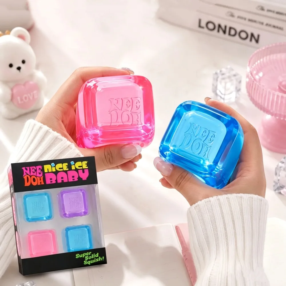 2026 Needoh Nice Cube, Sensorisches Spielzeug, Anti-Stress-Blöcke, Stressabbau-Puzzle, Druckentlastung, Souvenir für Kinder