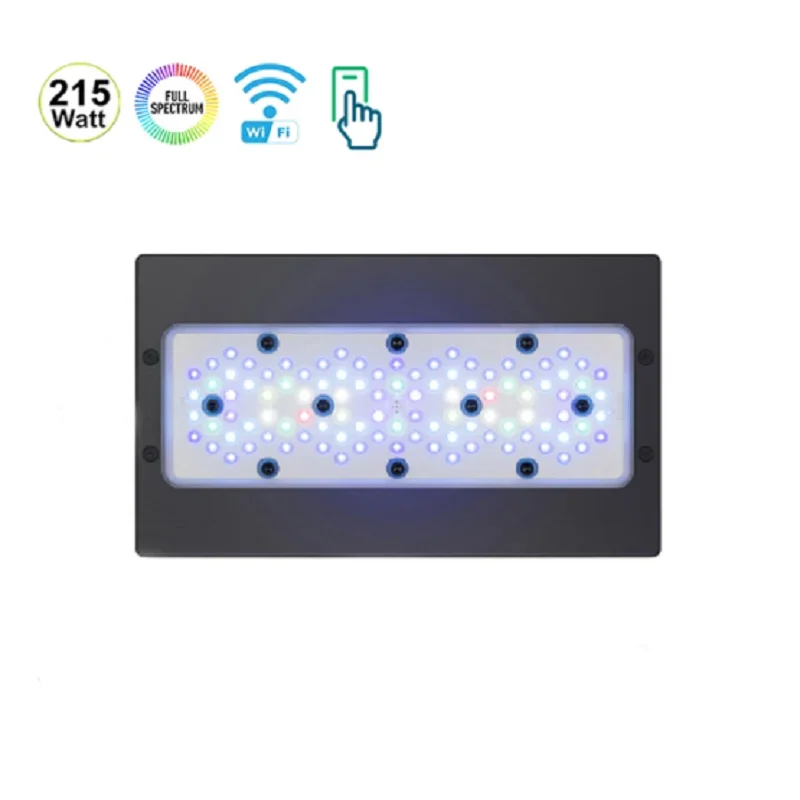 A8se A8S A8 PRO Smart Full Spectrum 215W WiFi APP Programmable Saltwater Aquarium Coral Reef LED Light