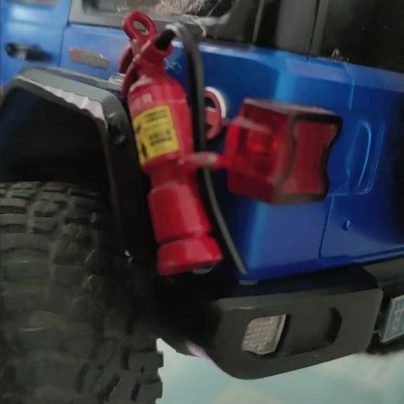 2 Stuks Simulatie Metalen Decoratieve Ornamenten Voor 1/8 1/10 1/12 1/18 Rc Crawler Trx4 Axiale Scx10 D90 Rc Auto deel