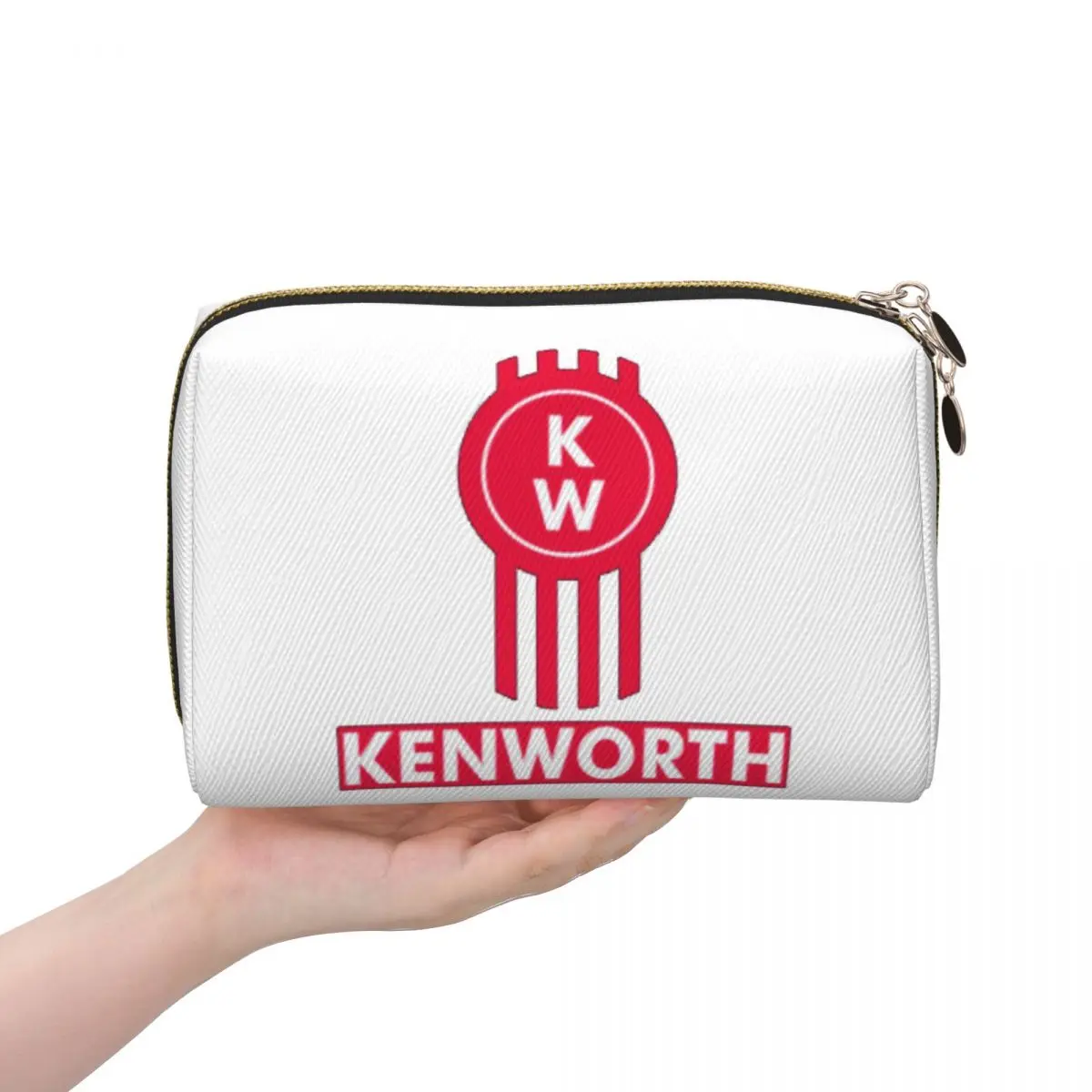 

Kenworth Logo женские косметички дорожный органайзер для макияжа сумка для хранения туалетных принадлежностей Dopp Kit Case