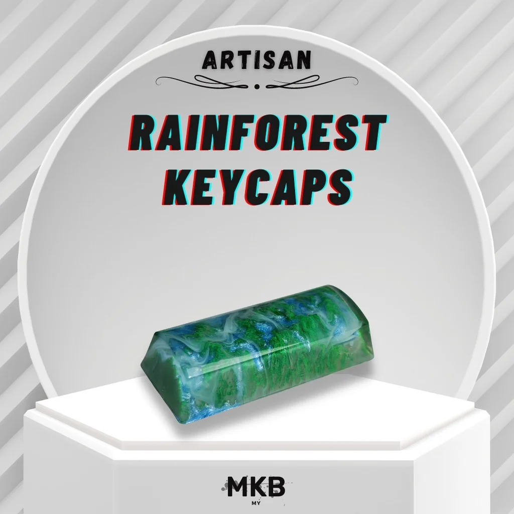 [READY STOCK] Artisan Mountain Keycap for Mechanical Keyboard - 10 Mountains - Enter & Shift