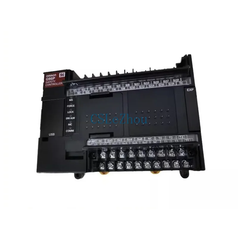 OMRON G9SP Safety Controller G9SE-401 Safety Relay Unit 24VDC IP20 Rated DIN Rail Mount for Machine Safety
