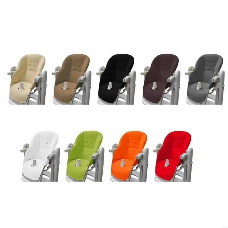 A5YC Comfortable PU Leather Growth Chair Cushion Dinning Chair Pad Protector Cover for Baby Dining Chairs and Highchair