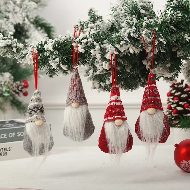 2025 New Year Gifts Christmas Santa Faceless Gnomes Dolls Christmas Decorations for Home Xmas Tree Decor Ornaments