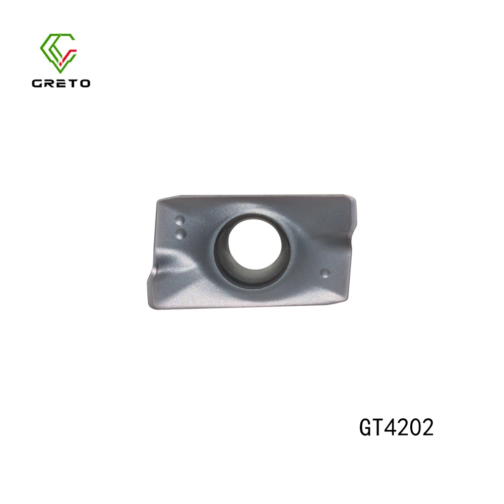 

GRETO APMT160408PDER-DL GT4201 GT4202 GT4204 Carbide Cutting Tool Plates Milling Inserts APMT160404PDER-DL Milling Tools