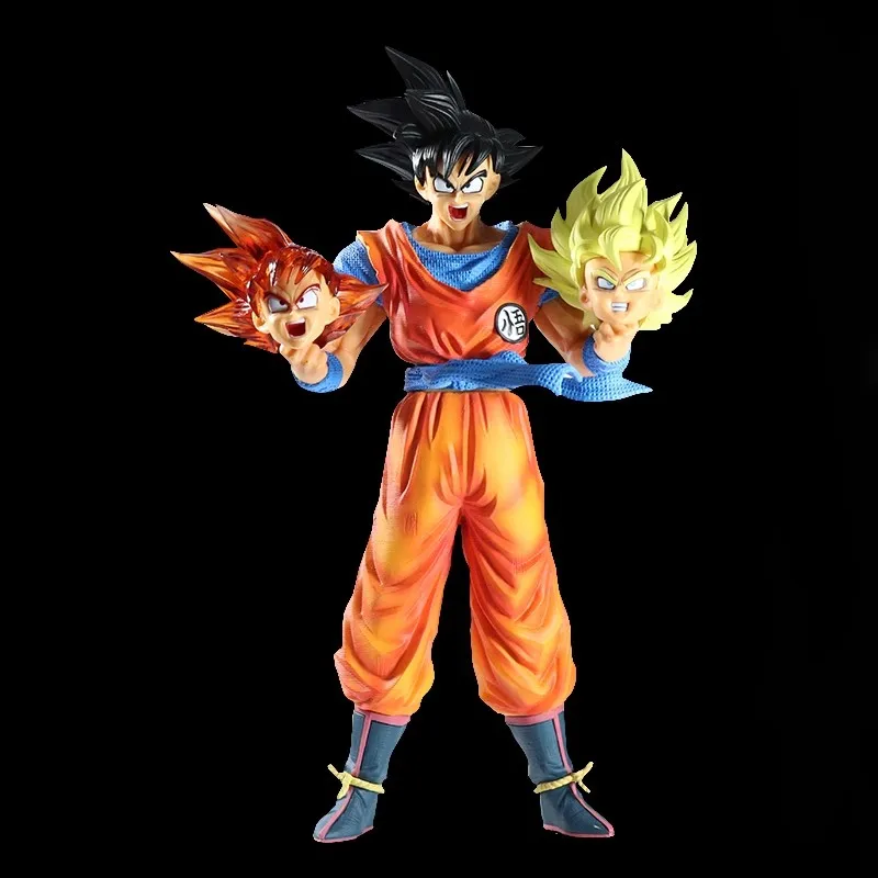 

Bandai Original Anime Dragon Ball Z Ichiban KUJI Dabura Son Gohan Majin Buu Son Goku Action Figures Model Collectible Toy
