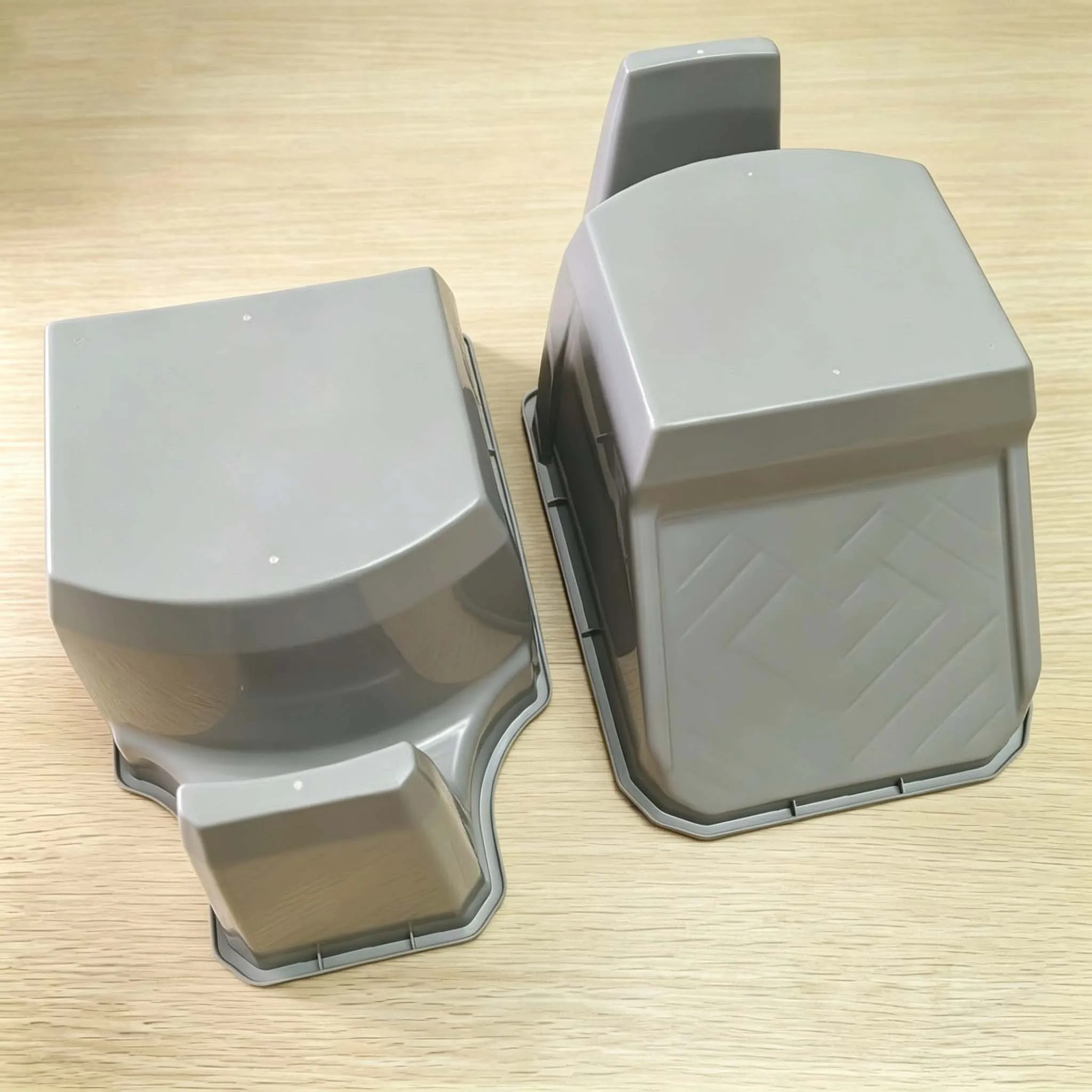 2 PCS Paint Trays, Plastic Hand-Held Paint Cups. Lightweight & Durable, Easy to Use for Painting, Helps Save Paint.
