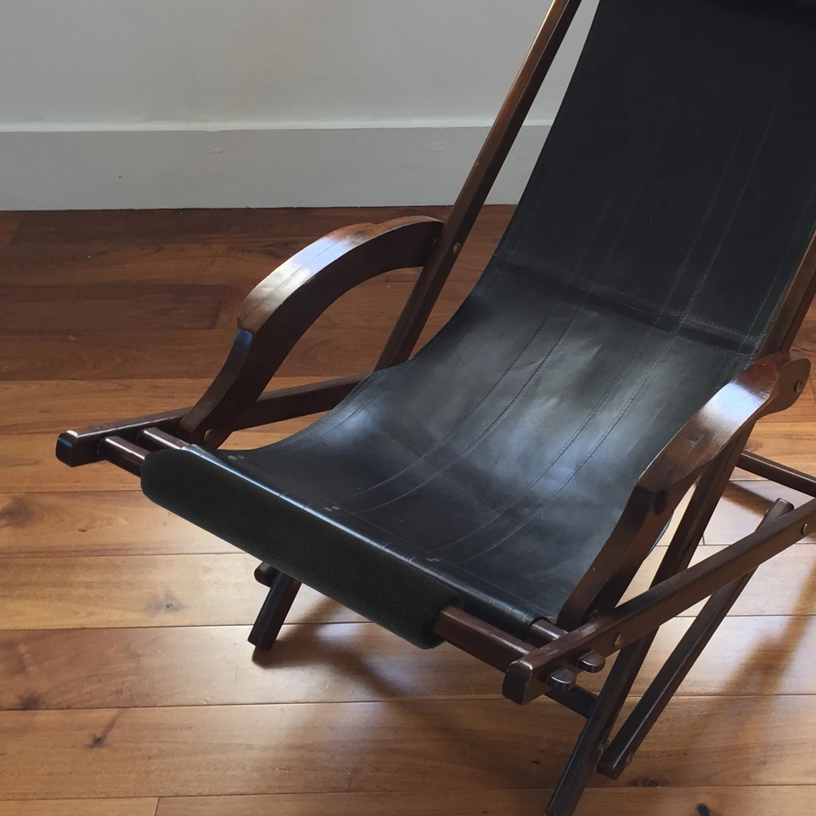 

Folding Lounge Chair Footrest Pad Soft Cloth Cushion Portable Patio Beach Outdoor Chair Leg Pads Hardwood Floor Protector