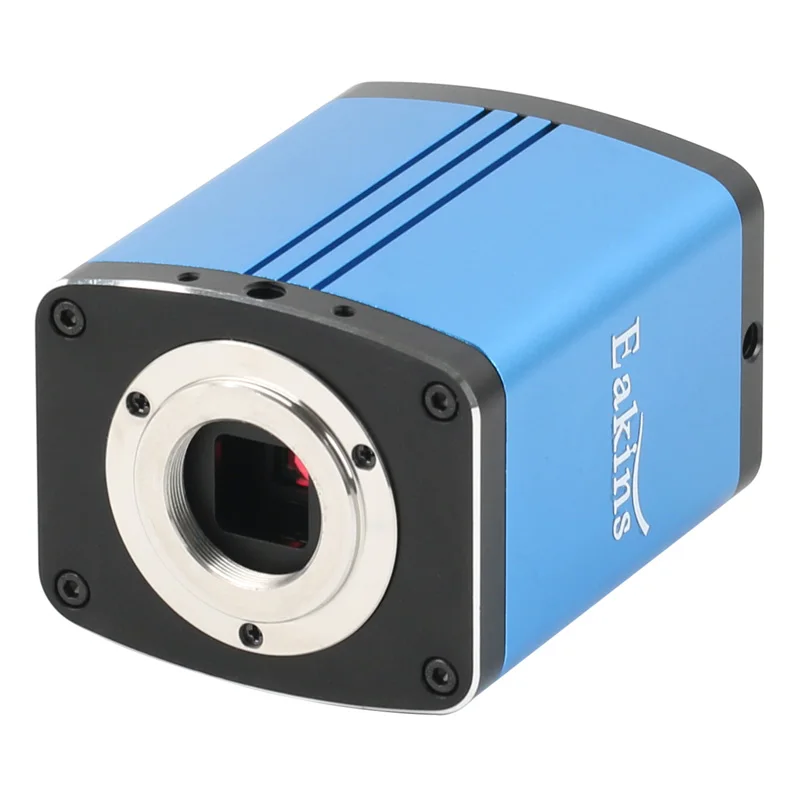 LAB C-Mount Messbares Trinokularmikroskop Digitalkamera HDMI Typ-C 1080P PC Industrieller elektronischer Autofokus-Videorecorder
