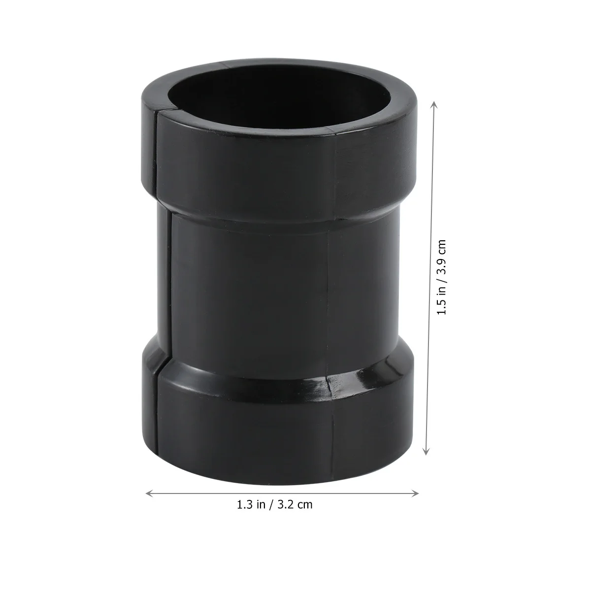 Black Handlebar Reducer Clamp 31.8 to 25.4 Tube Sleeve Adapter Accessories for Mountain Commuter Road Bikes Reducer