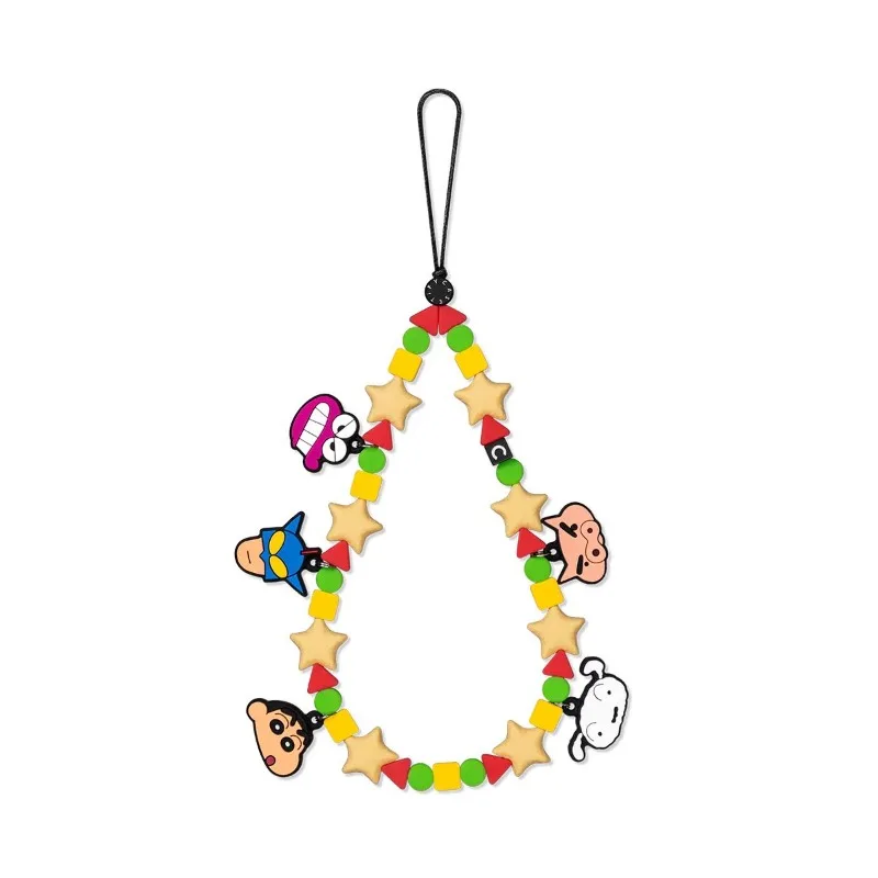 New Crayon Shin-chan Nohara Shinnosuke Creative Animation Peripheral Cartoon Mobile Phone Hanging Chain Cute All-match Lanyard view 6