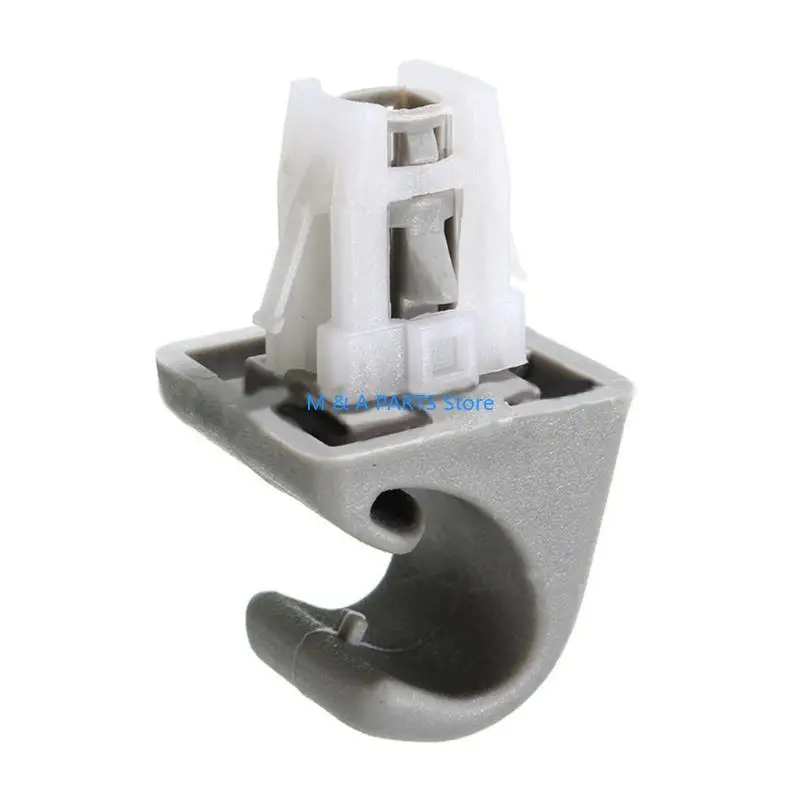 U1JF 1 Pair Sun Visor Clip Hook Bracket Retainer Interior Trim Fastener Clip for Camry-Corolla Matrix-Prius 74348-33040