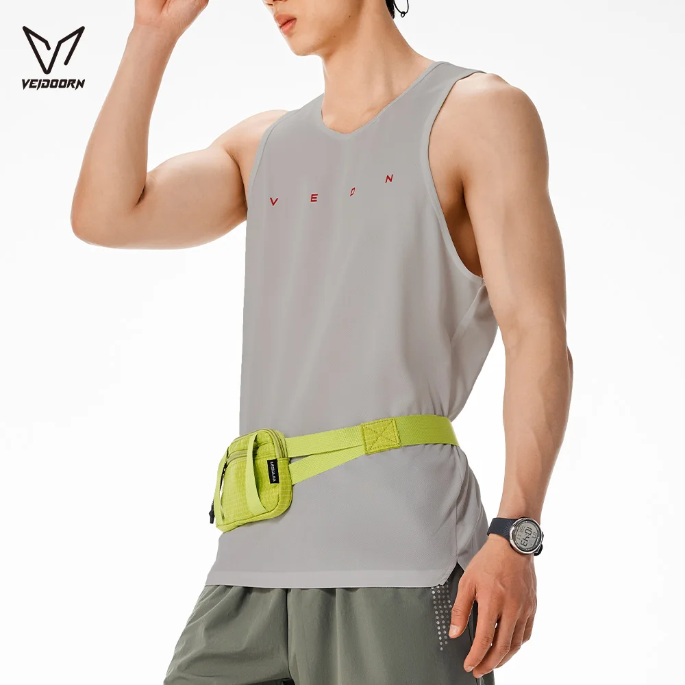 Men Quick Dry Sports Tank Top Summer Breathable Running Gym Fitness Workout Sleeveless Shirt Badminton Training Athletic Vest