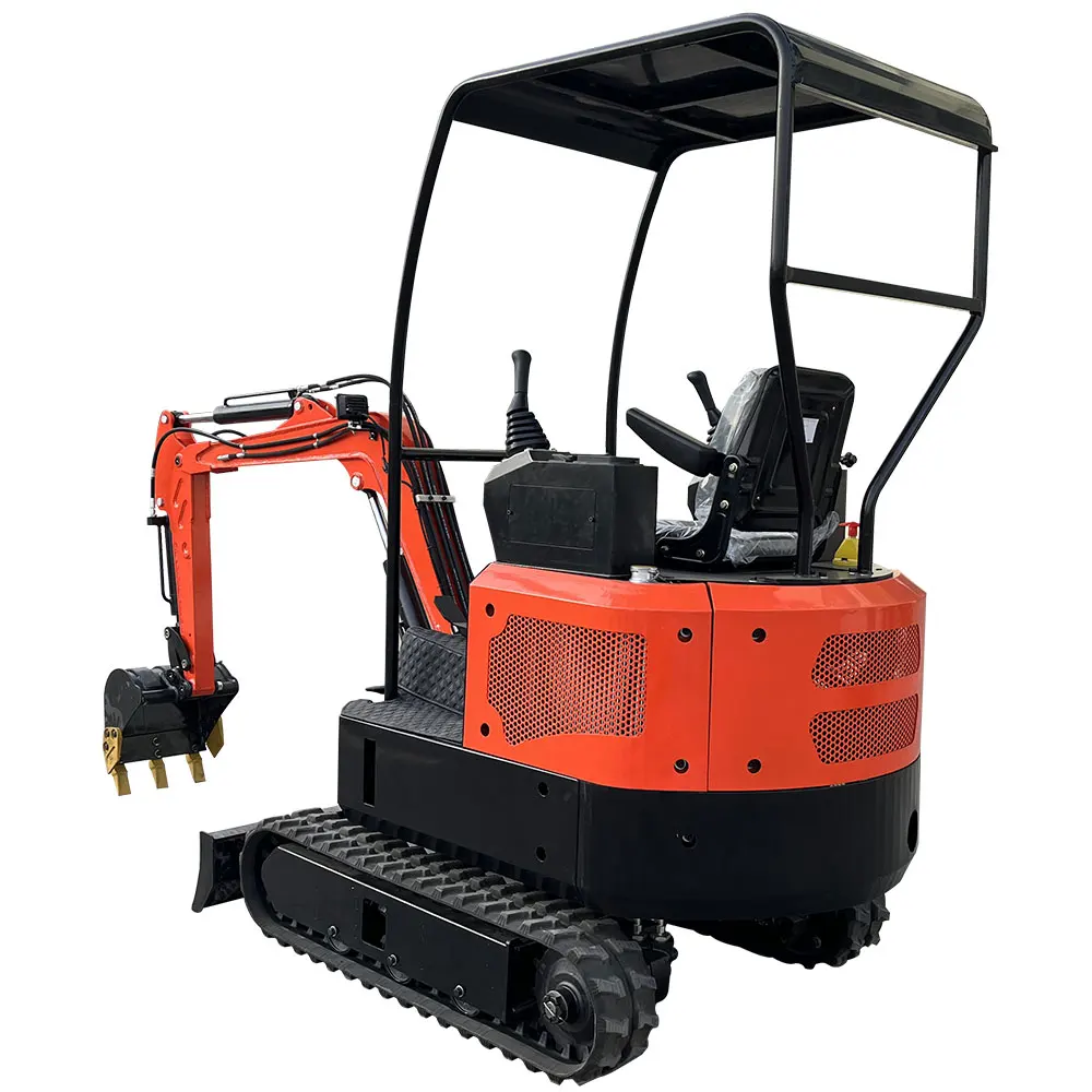 Farm Orchard Management Mini Excavator 17 Multifunctional Indoor Building Demolition Crushing Hooker.Customised