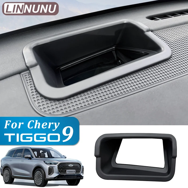 LINNUNU HD Clear View Head-Up Display Protective Cover For Chery Tiggo 9 2023-2026 2027 Anti-Dust HUD Frame Interior Accessories