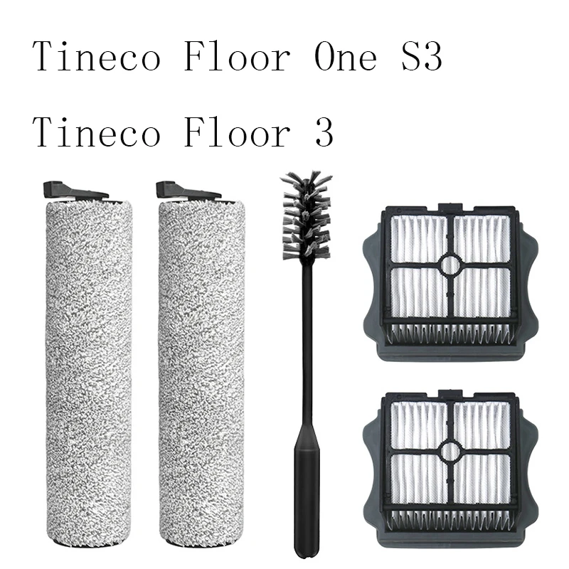 For Tineco Floor One S3/Tineco iFloor 3 FW25M-01/HF20E-01Vacuum Cleaner Roller Brush Hepa Filter doctor blade baffle