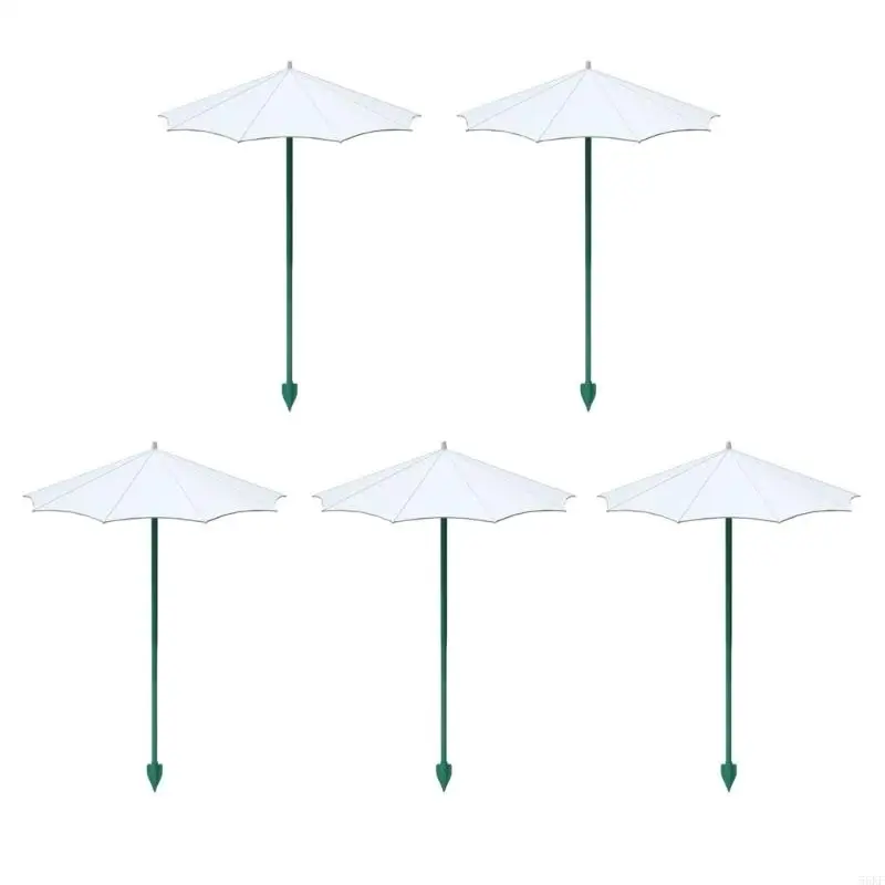Pack Of 5 Thin Plant Shade Canopies For Flower Mattresses And Potted Bushes Quick Arrange Plan 55KF