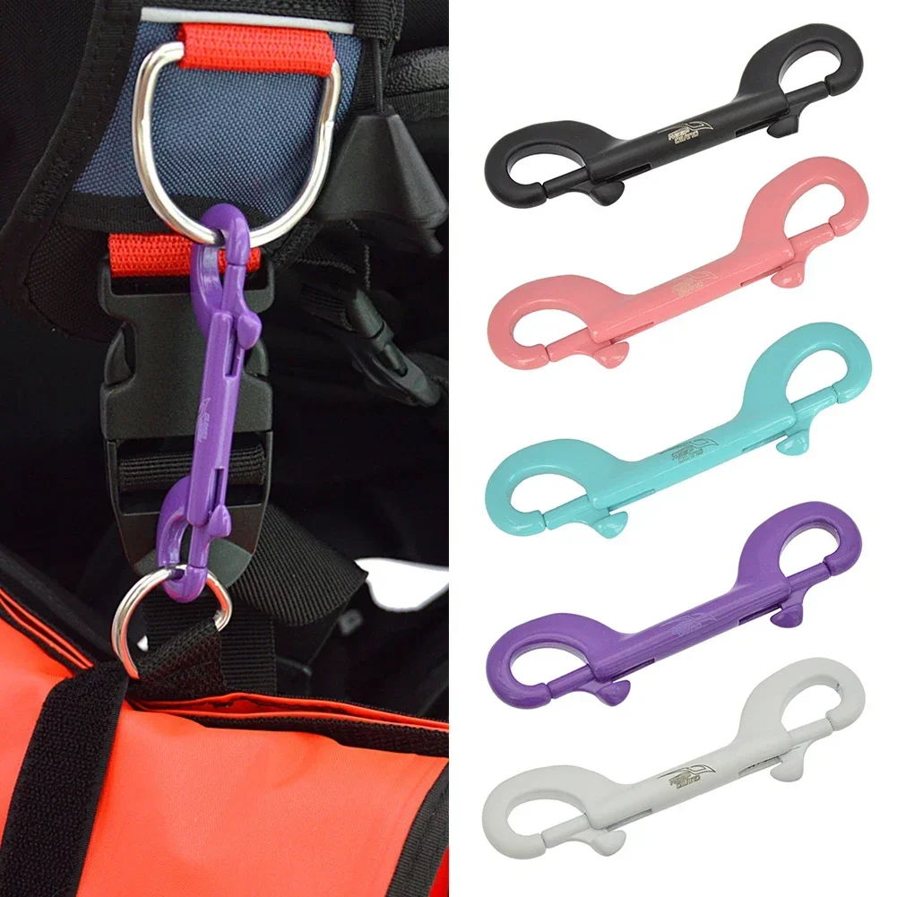 Scuba Diving Double Snap Hook Ended Hook 316 Stainless Steel Scuba Diving Double Ended Snap Hook 100mm BCD Accessories