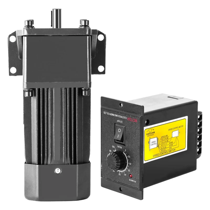 

Wovpower 250W Variable Speed AC Gear Motor with Bracket, 400Nm Torque, 0-270RPM Adjustable, 15mm Shaft, Reversible Reducer Motor
