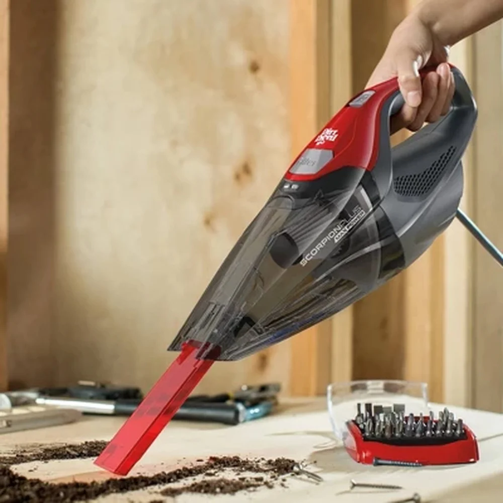 Проводной ручной пылесос, инструменты для нескольких поверхностей, удлиненный шланг, легко опустая чашка для грязи, легкая портативная уборка дома