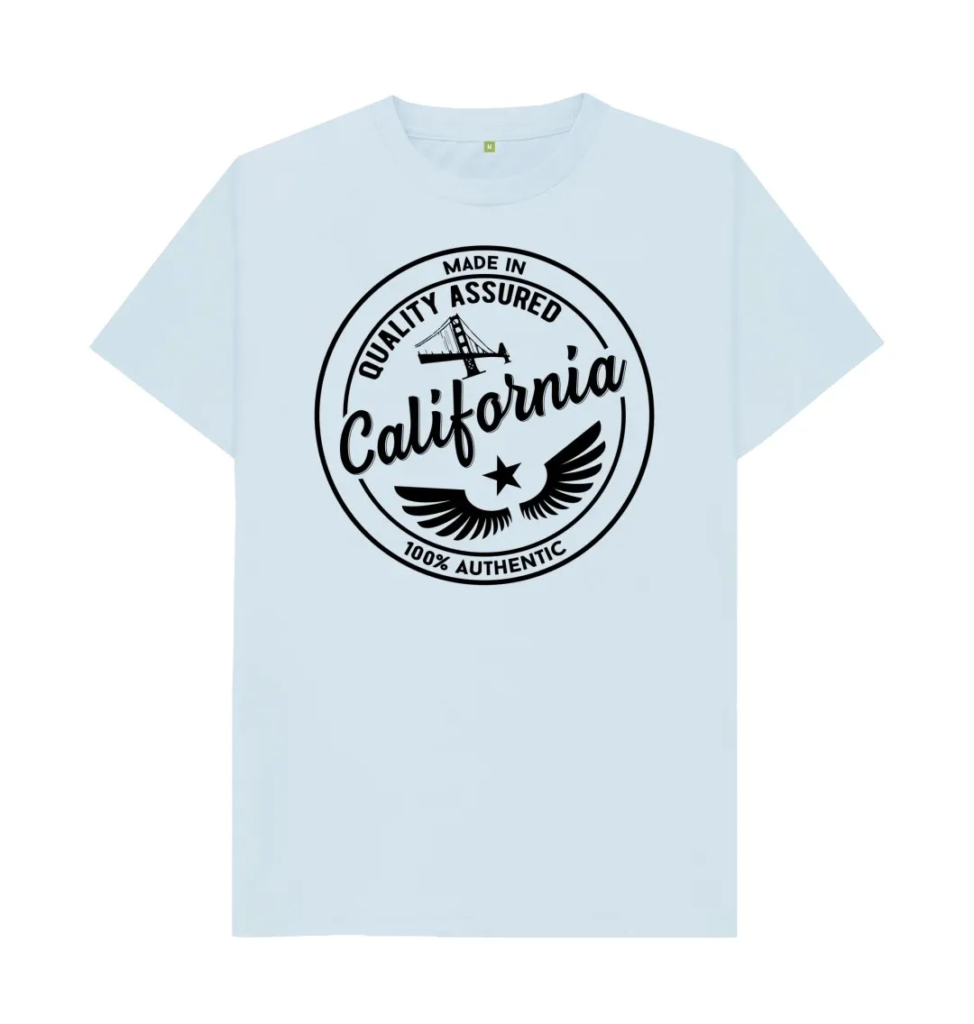

ФУТБОЛКА MADE IN CALIFORNIA HOMETOWN PRIDE Облегающая дышащая модная футболка Повседневная свободная и модная футболка