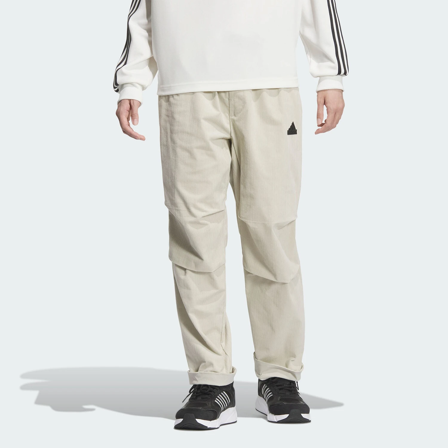 Adidas genuine new men's corduroy minimalist sports casual pants JI8691