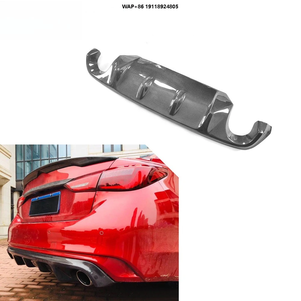 

Q50 Carbon Fiber Rear Car Diffuser for Q50 Base Sedan 4-Door 2018