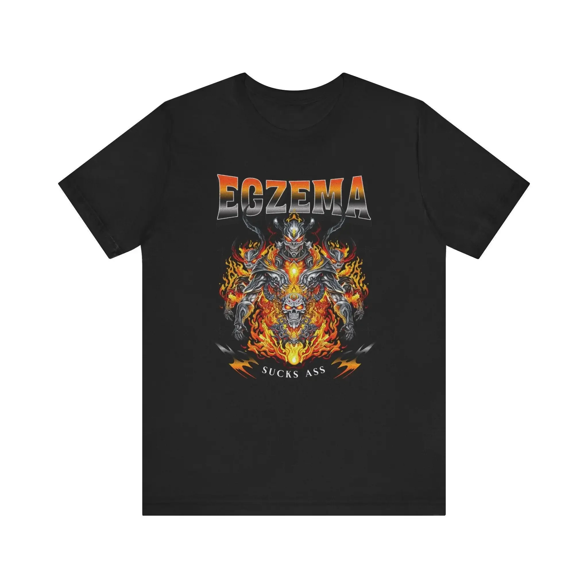 Eczema Sucks T Shirt Oddly Specific Unhinged Skincare Dermatology for Esthetician Weirdcore Silly Dumb
