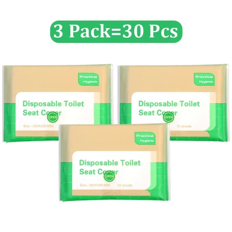 Papier Waterdicht Oplosbare Waterhoezen Type Reizen Camping Hotel Badkamer Accessoires Draagbare Wegwerp Toiletbril