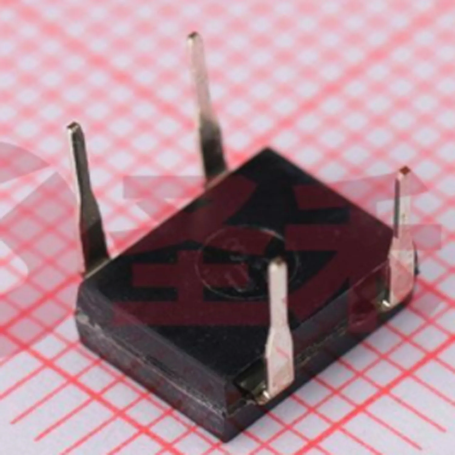 10-50PCS-Original-Bridge rectifier - single-phase - standard -600V-1A- through hole - DFM：DF06M。Marking:DF06M