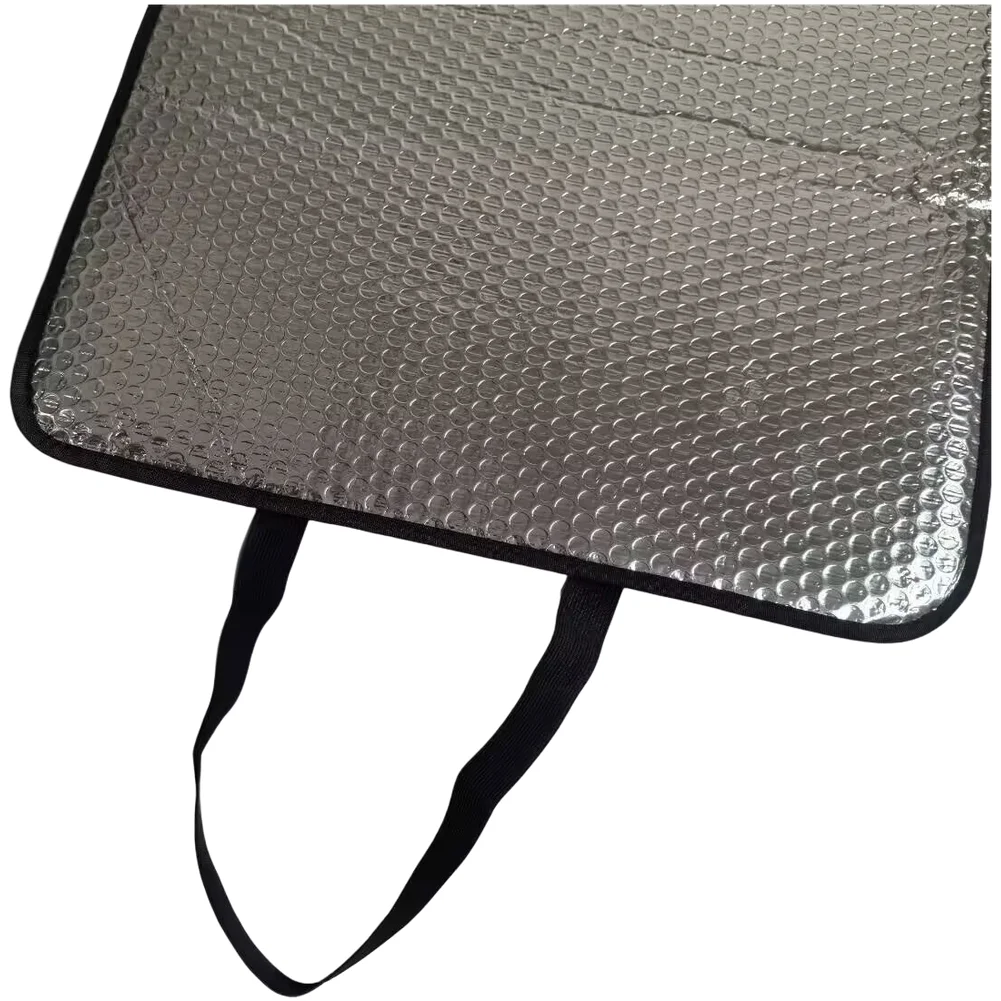 Aluminum Foil Reflective Bubble Wrap Cover for AC Outdoor Unit Heat Insulation Rainproof 46x95cm Aluminum Foil