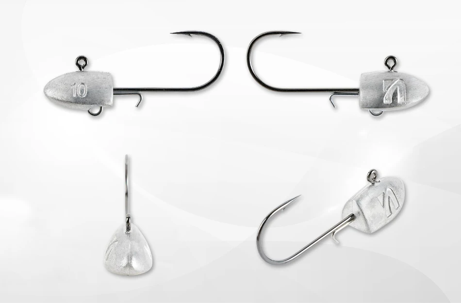 Noeby Dart Jighead Angelhaken 7g 10g 28g Wurm Angelköder Haken Hochwertiger Kunstköder für Bass Fishing Tackle Haken – Detail 6