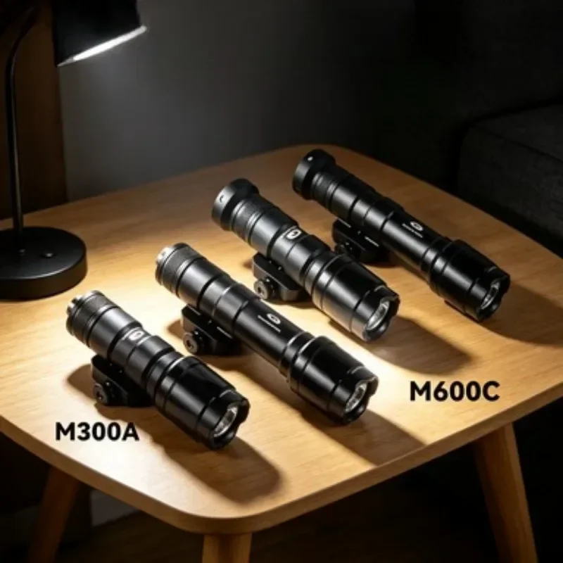 Hand Craft Refit M600C Side Frame M300A Stable Flashlight DIY Handmade Hobby Parts