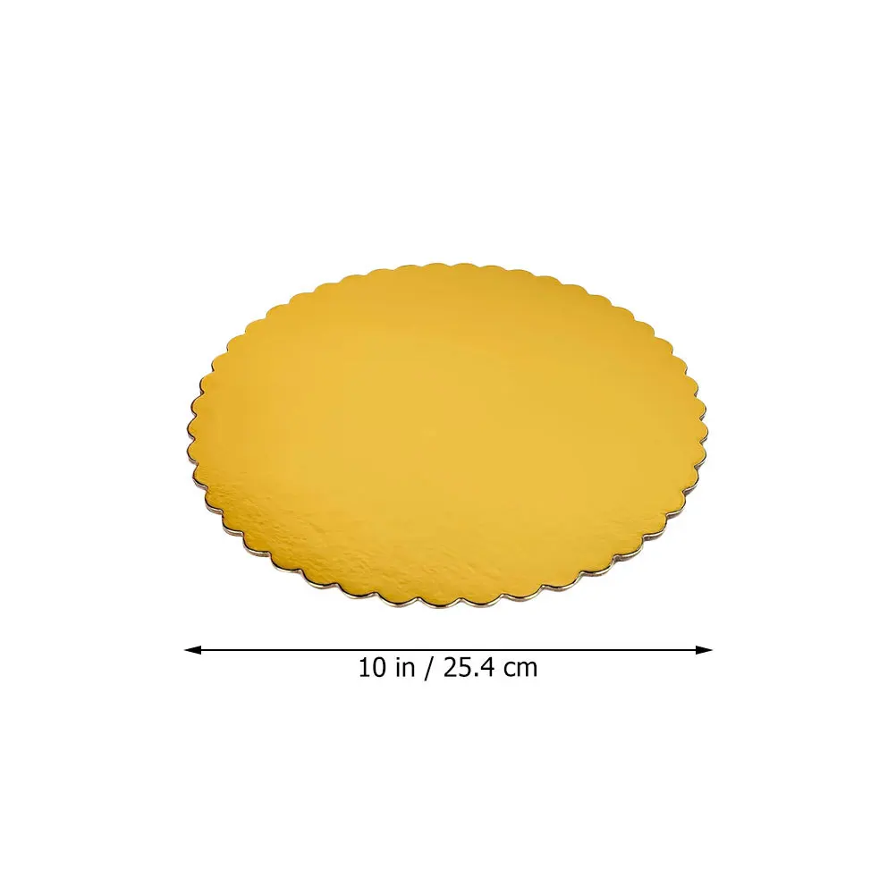 

12Pcs Cake Board Paper Round Circle Base Sturdy for Wedding Birthday Party Mousse Cake Display Boards Party Accessories