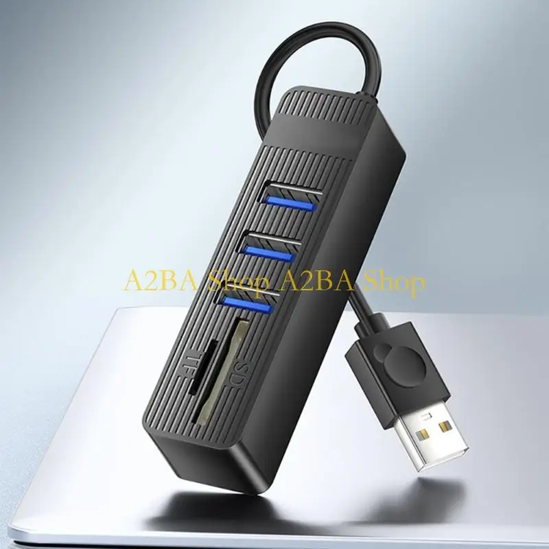 

Адаптер-концентратор A2BA USB2.0 со слотом для карты обеспечивает быструю передачу данных со скоростью 480 Мбит/с