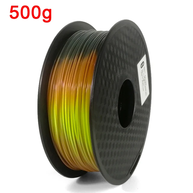 EasyThreed Farbwechsel mit Temperaturfilament PLA 1,75 mm 1 kg 3D-Drucker PLA-Filament 250 g 500 g 3D-Stift Sublimationsmaterial Schwarz Lila 5