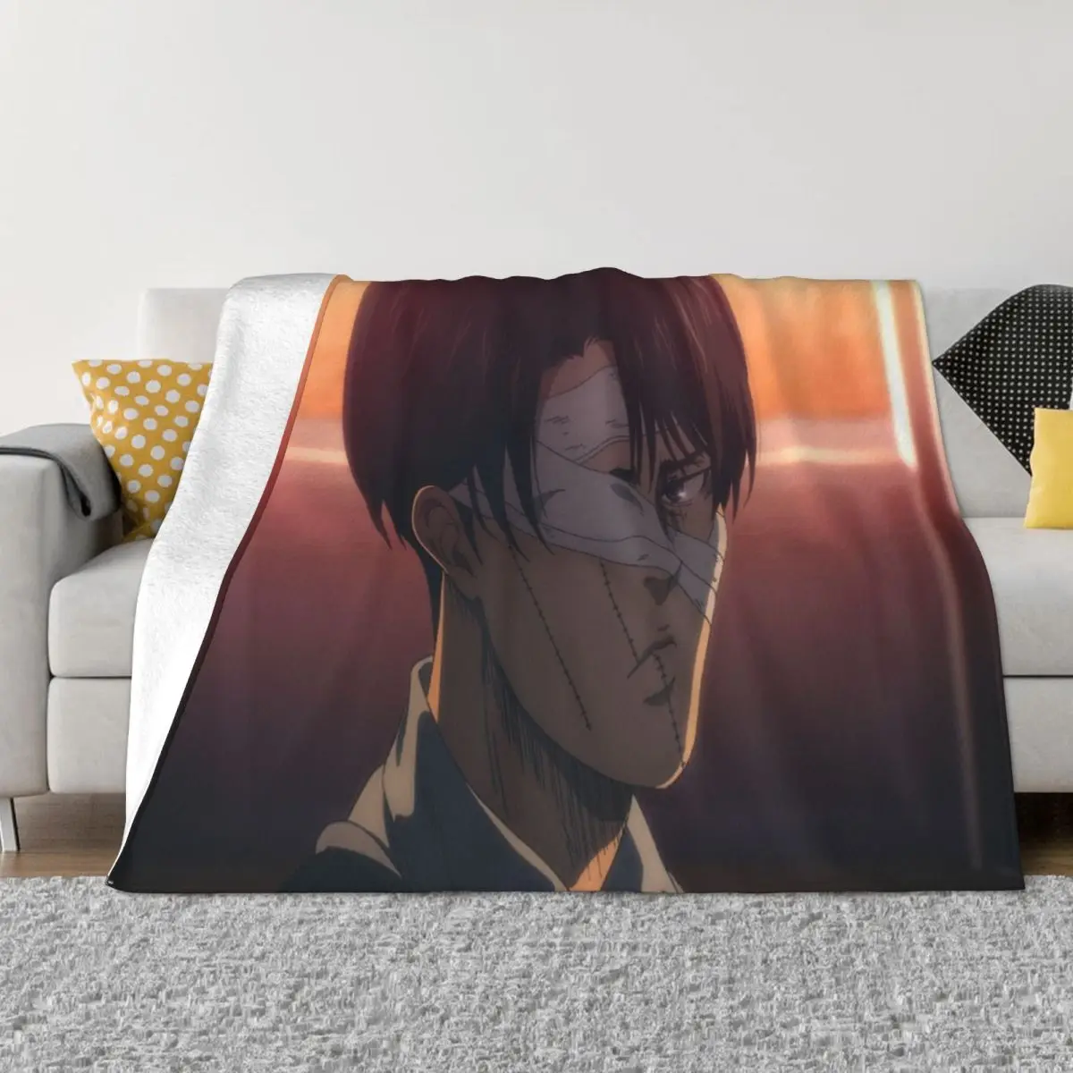 

Attack On Titan 000181 Plush Bed Blankets birthday gift Blankets & Throws Blankets And Blankets Throw Blanket